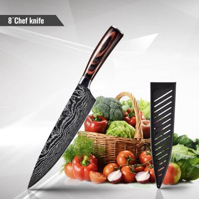 Cuchillo de Chef Profesional Acero de carbono