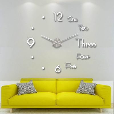 Reloj de muro 3D 110 cm
